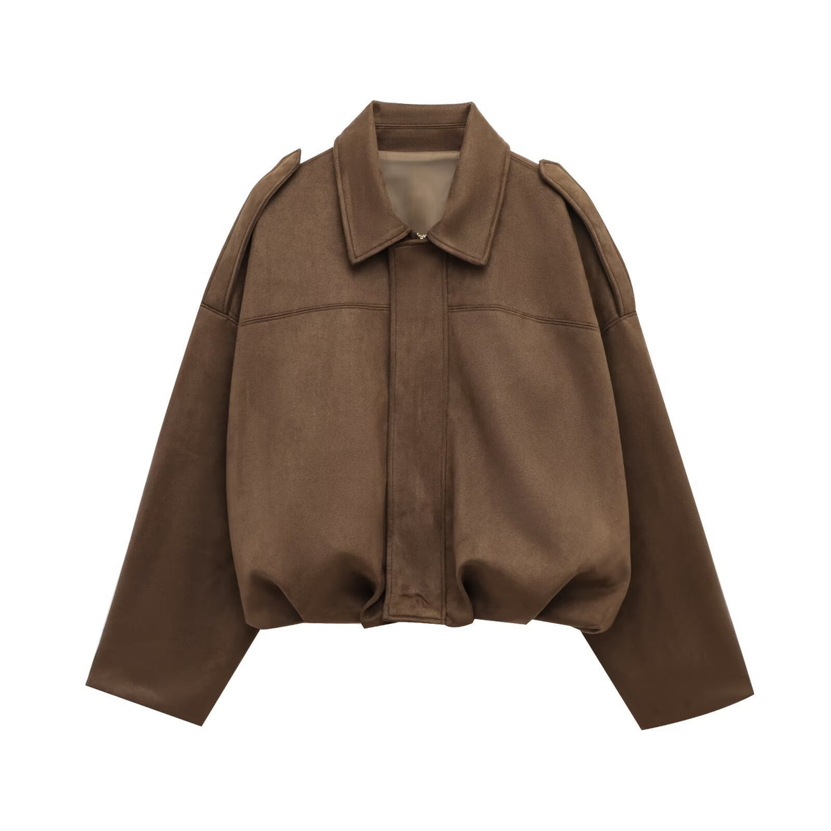 Blouson aviateur effet daim – vue 8