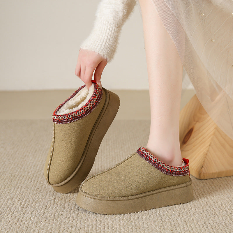 Bottines fourrées en suédine – vue 3