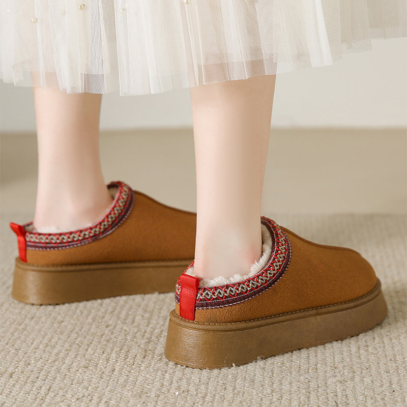 Bottines fourrées en suédine – vue 7