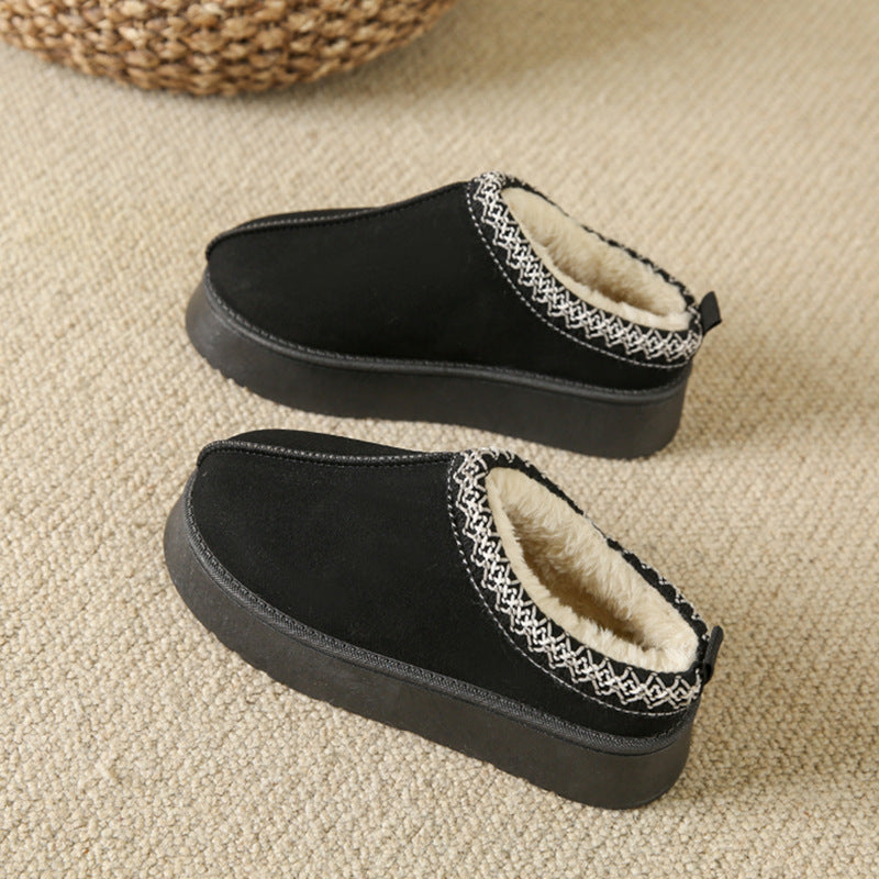 Bottines fourrées en suédine – vue 6