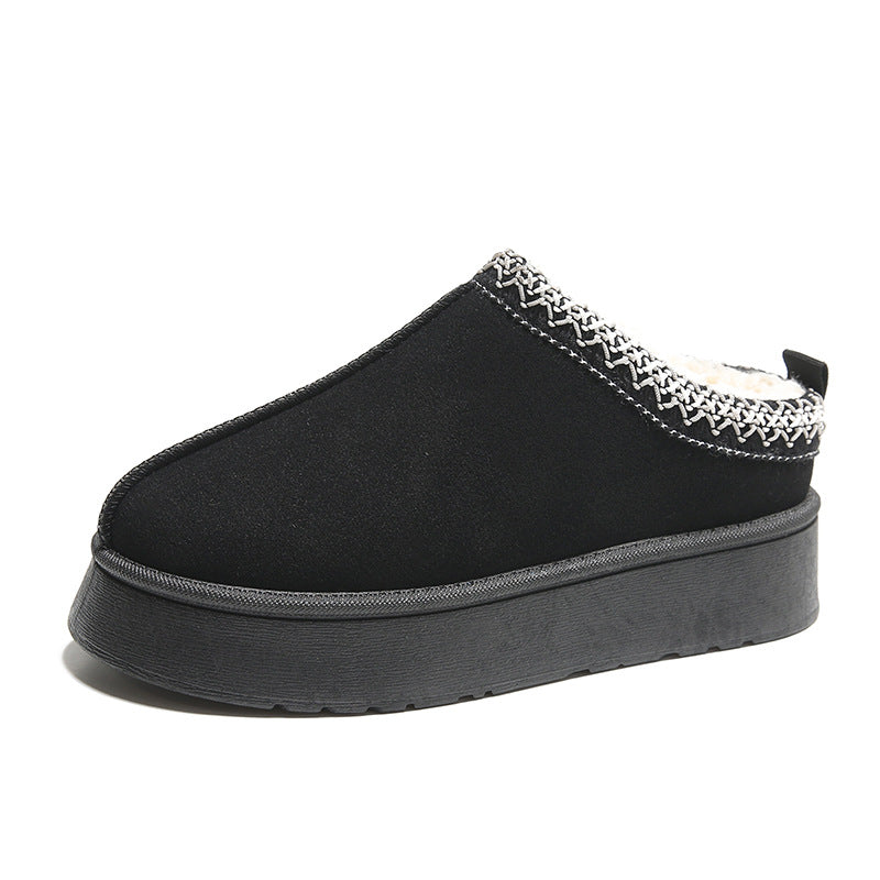 Bottines fourrées en suédine – vue 10