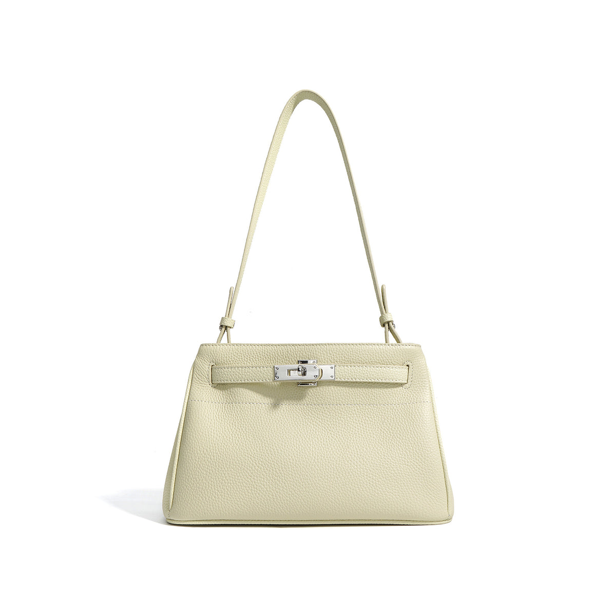 Sac porté épaule en cuir de vachette – vue 8