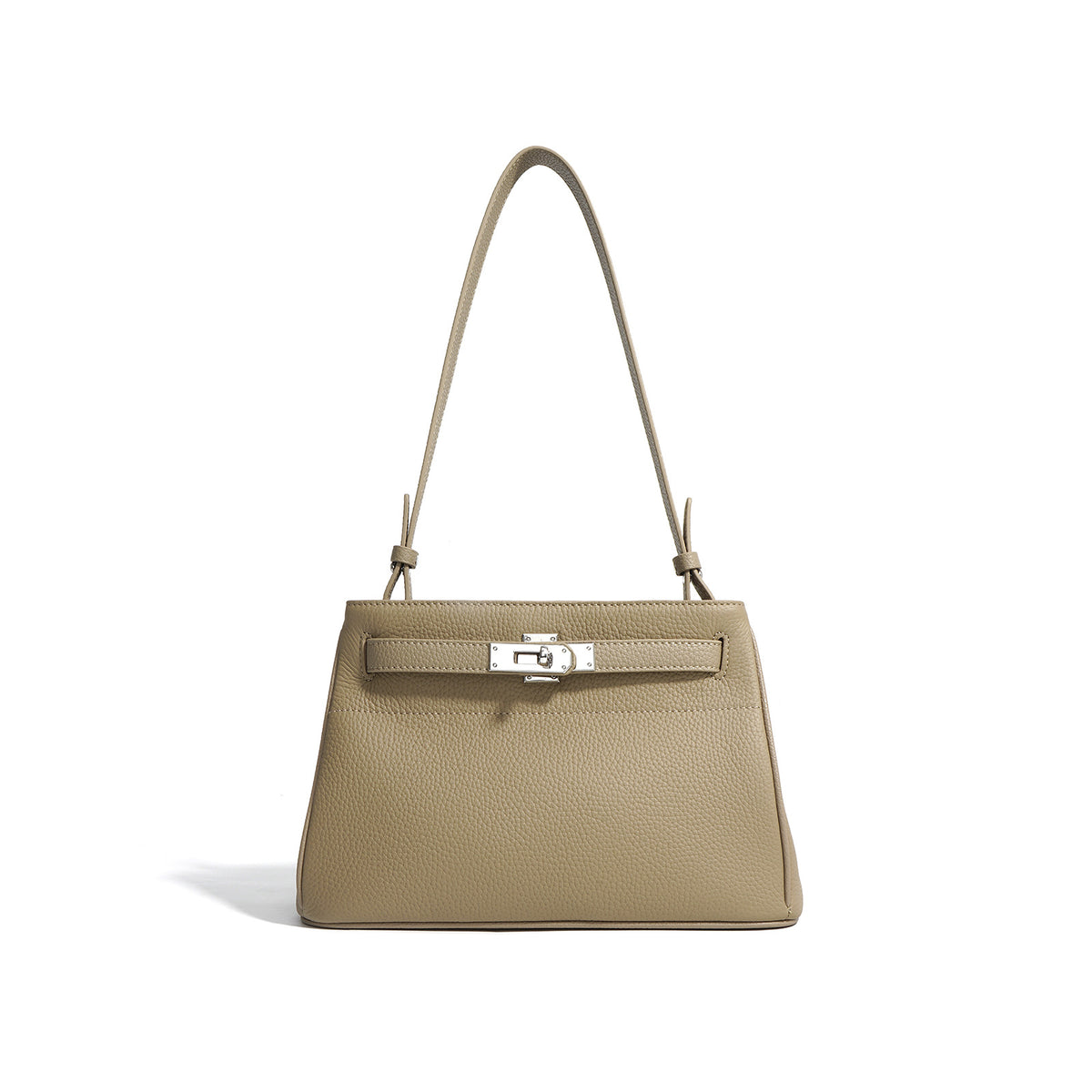 Sac porté épaule en cuir de vachette – vue 5
