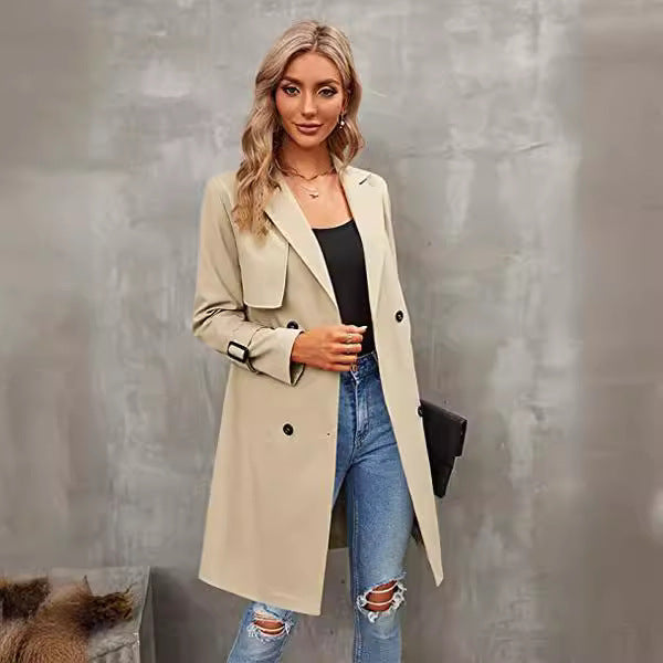 Manteau croisé coupe ajustée – vue 3