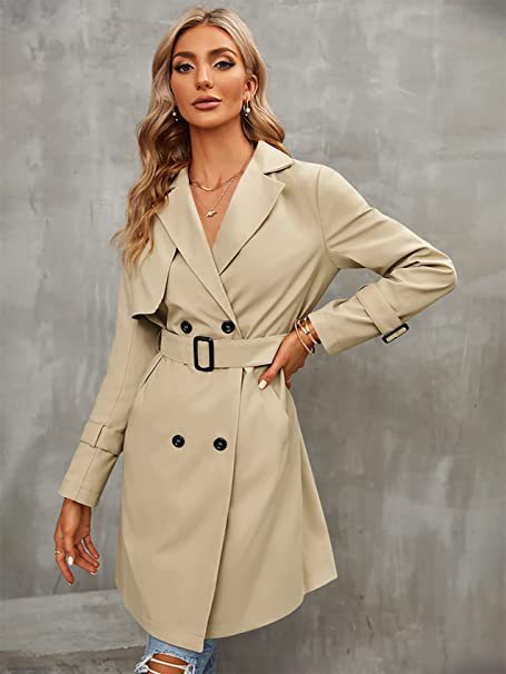 Manteau croisé coupe ajustée – vue 6