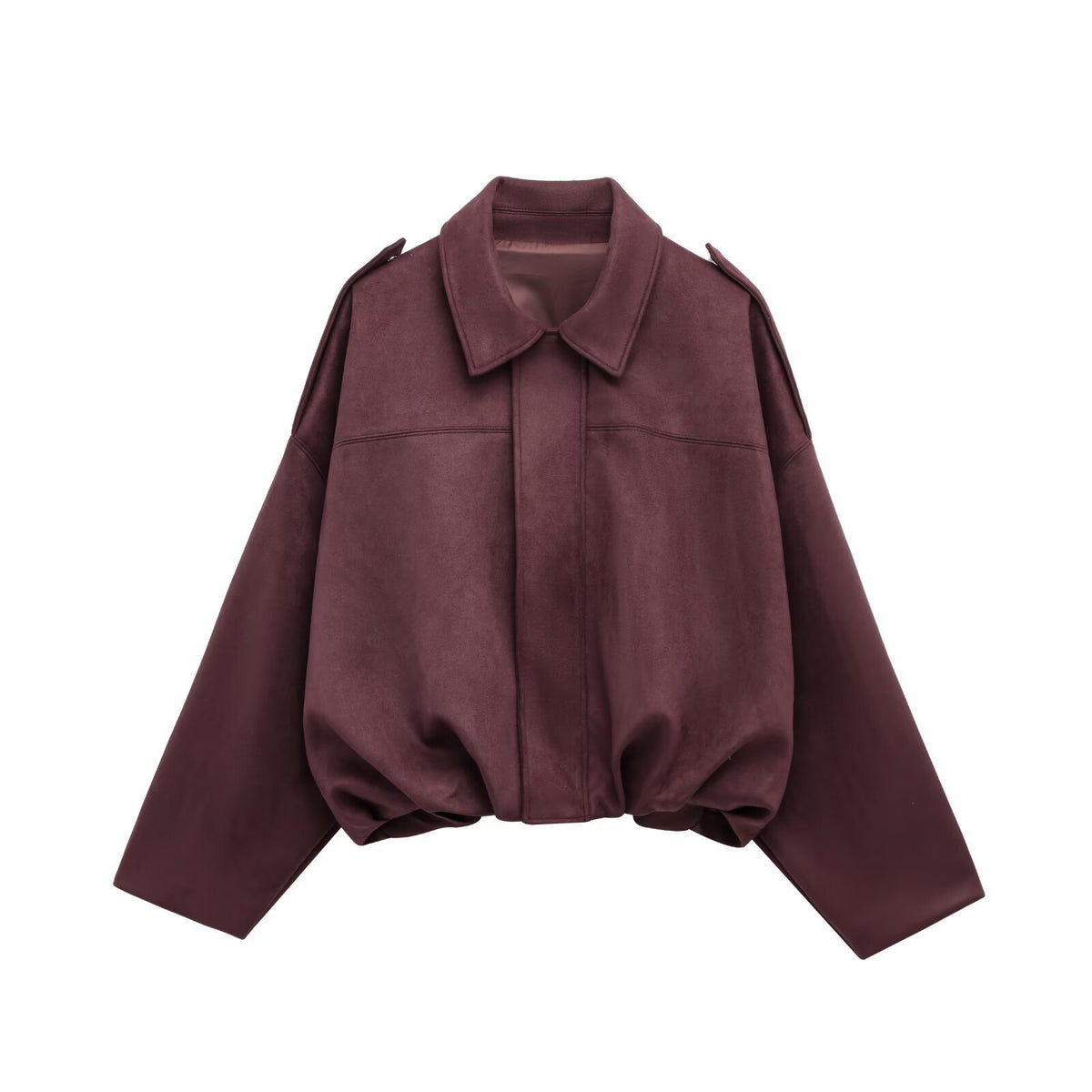 Blouson aviateur effet daim – vue 9