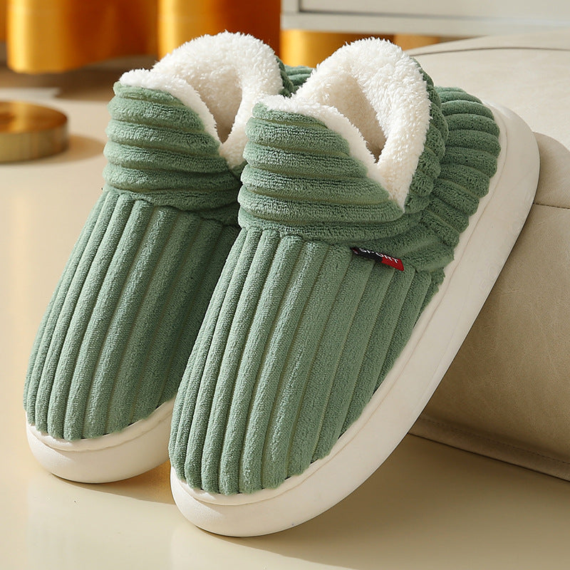 Chaussons fourrés unisexes
