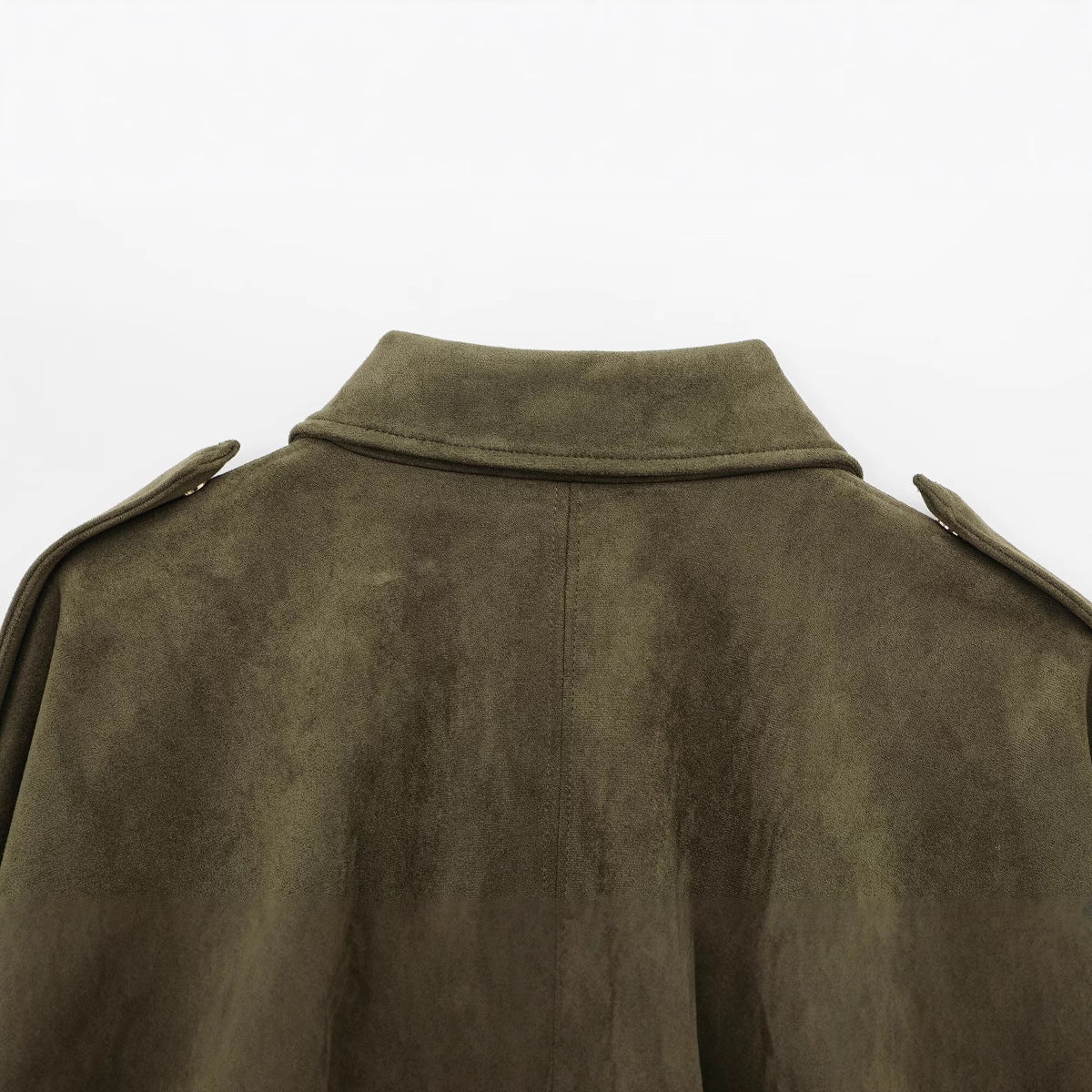 Blouson aviateur effet daim – vue 4
