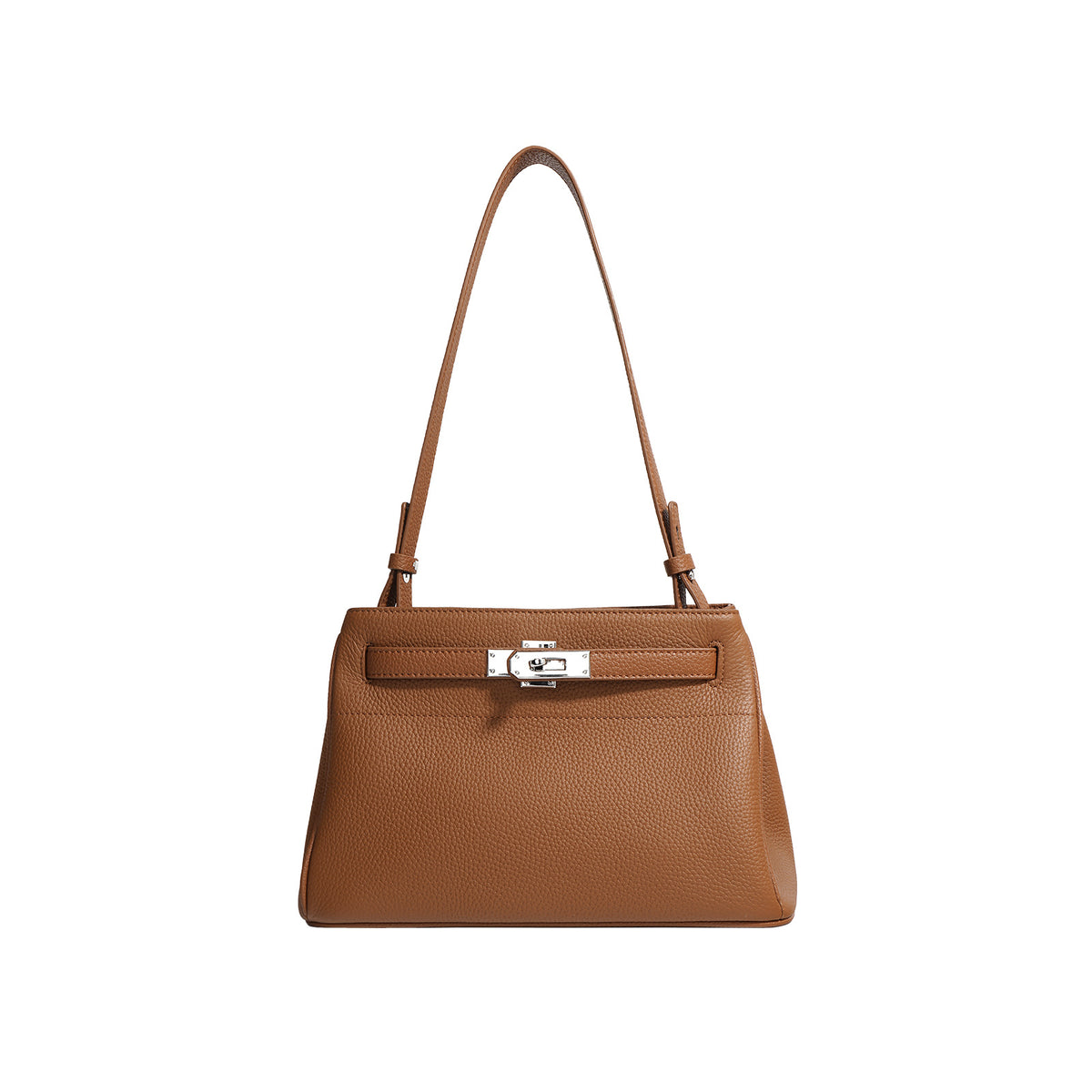 Sac porté épaule en cuir de vachette – vue 7
