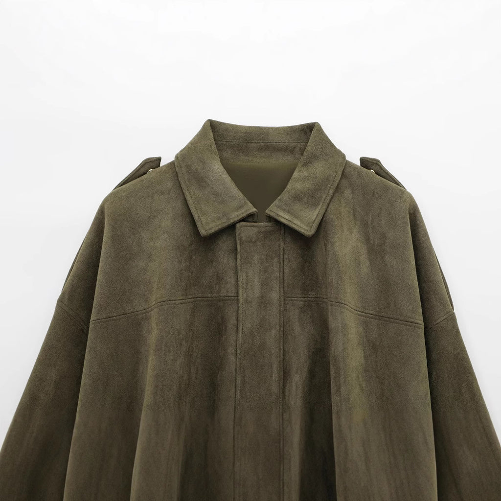 Blouson aviateur effet daim – vue 2