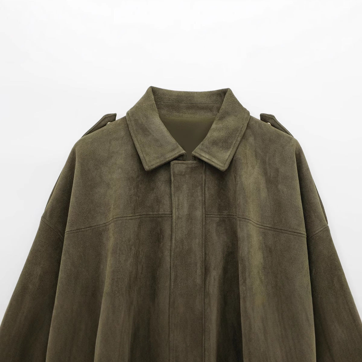 Blouson aviateur effet daim – vue 2