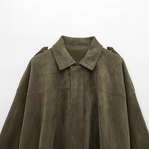 Blouson aviateur effet daim – vue 2