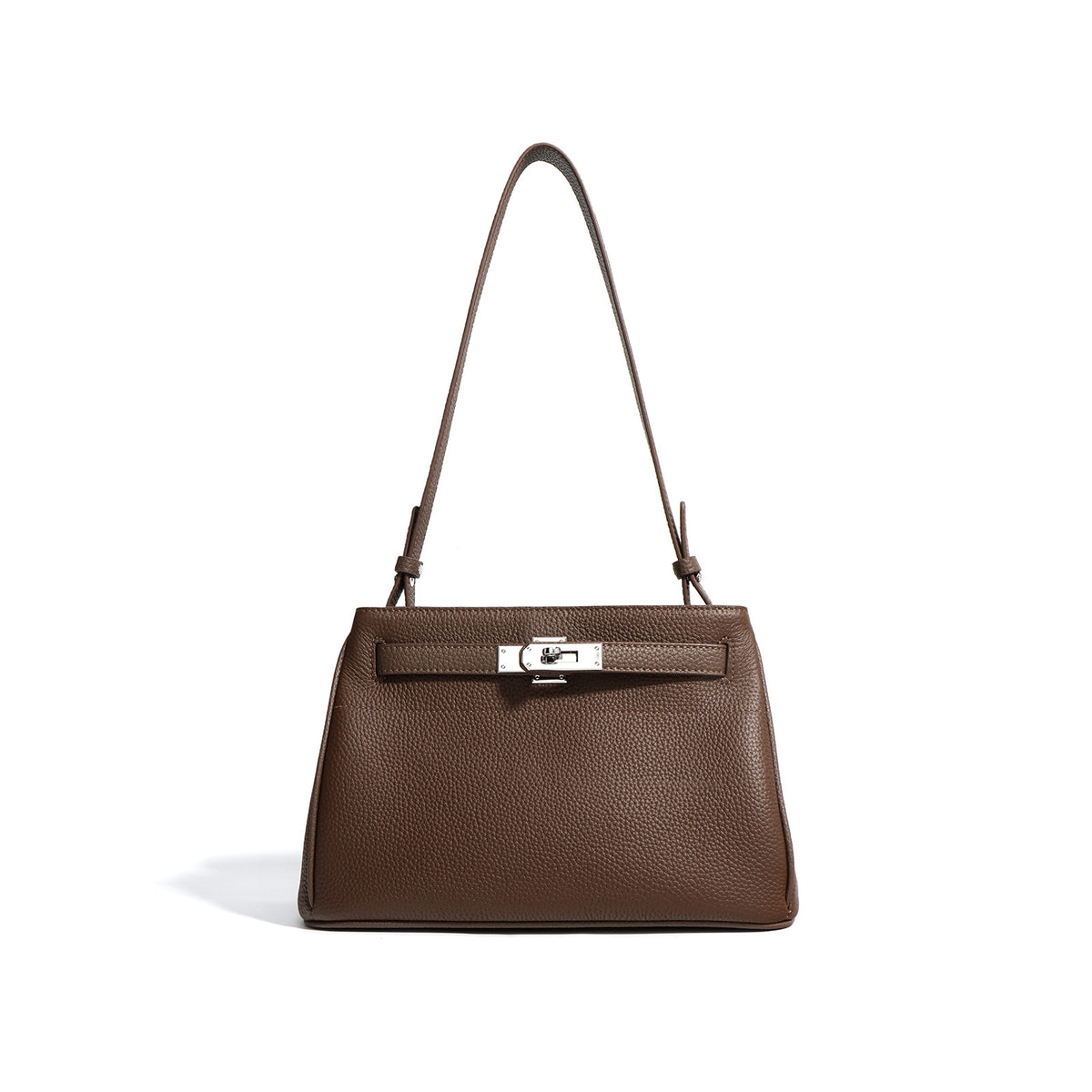 Sac porté épaule en cuir de vachette – vue 6