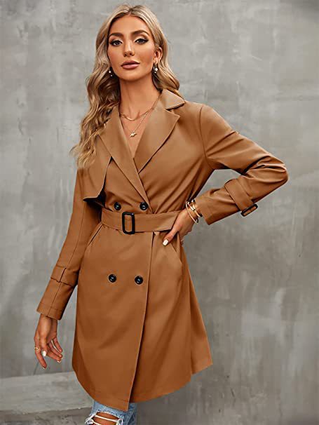 Manteau croisé coupe ajustée – vue 7